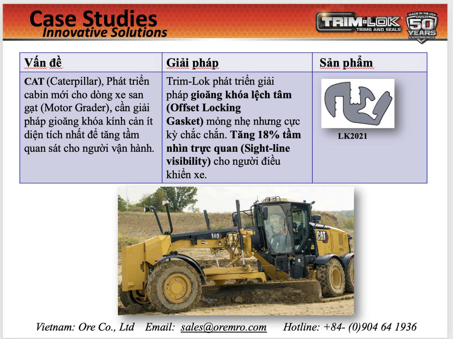 TRIMLOK CATERPILLAR